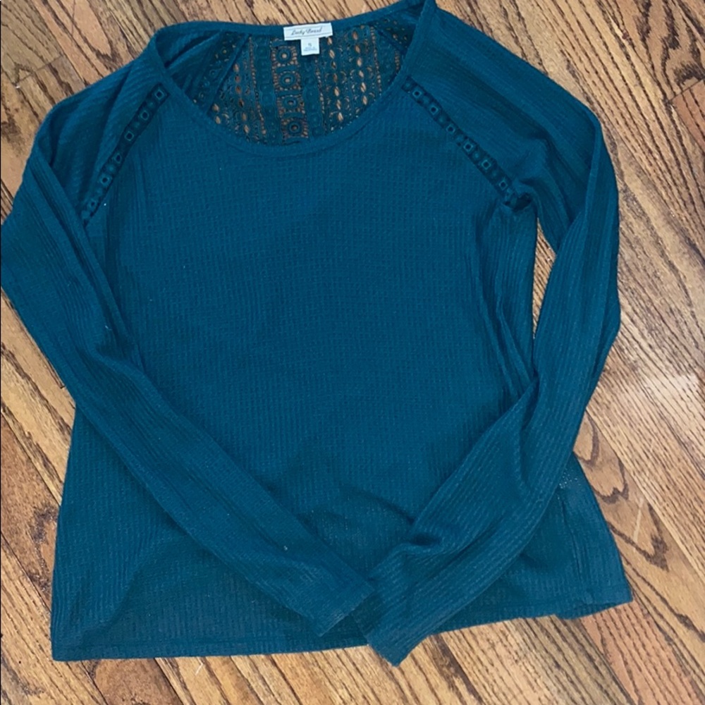 Waffle Knit Top